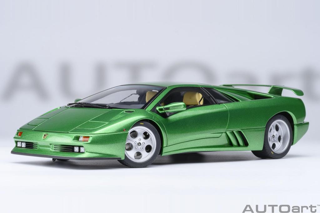 AUTOart Lamborghini Diablo SE30 Metallic Green Finished Product 1/18