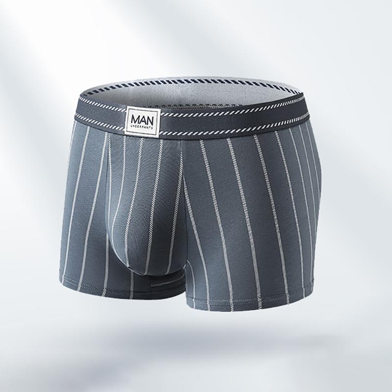 Men Big Size Striped Underwear Underpants Boys Panties Undies Large Boxer Oversize Shorts Knickers Xl-4xl