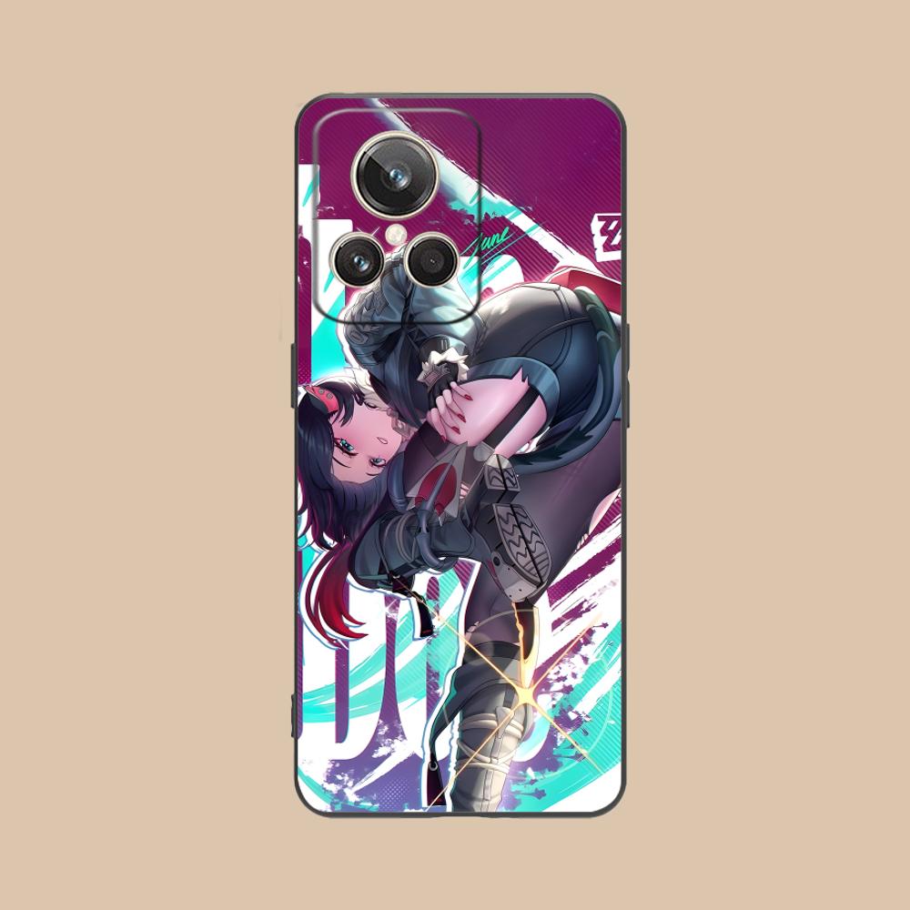 ZZZ Jane Doe Phone Case for Realme GT 8 Neo Pro C75 73 71 C67 65 C55 53 C35 31 C20 15 Soft TPU Shockproof Cover