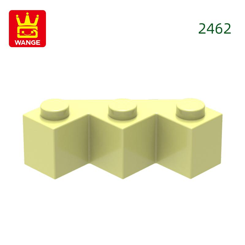 Non-Toxic 64Pcs/Lot 2462 Oblique 3 Holes Building Blocks Moc Accessories Compatible With Brick Children Toys Gift Box