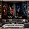 Tapiserie Personalizată World of Warcraft Suport Nume Personalizat, Artă de Perete Decorațiuni pentru Casă