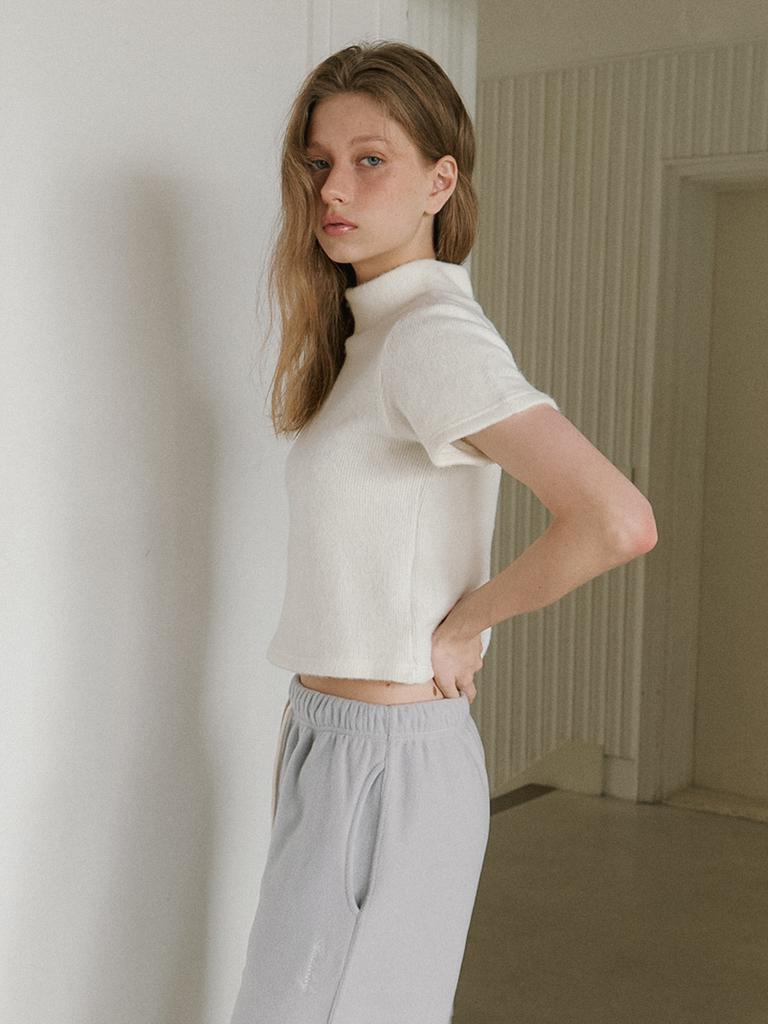 KINDABABY Cozy Turtleneck Top - Cream