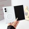 Matte Transparent Magnetic Phone Case for Samsung Z Fold 8 Ultra Fold 8 Fold 7 6 5 for Magsafe Wireless Charging Slim PC Cover