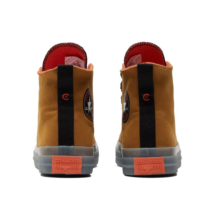 Converse Baskets Montantes Chuck Taylor All Star CX Doublées Polaire Blé Unisexe Tan Noir Mangue Sauvage 170998C