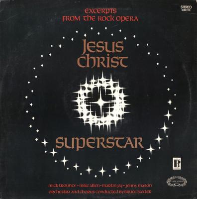 LP Record MIKE TROUNCE MIKE ALLEN MARTIN JA  Jesus Christ Superstar Excerpts Fro SHM731 HALLMARK 1971 US Rock Used