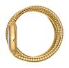 Roberto Cavalli Glam Evo 5 Silver Dial Gold Steel Strap Watch for Women JC1L228M0035