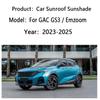 Car Sunshade For Trumpchi GAC GS3 Emzoom 2023~2025 Sunroof Shades Electrostatic Adsorption Visor Sun Protection Auto Accessories