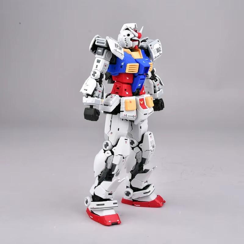 Panda Rg Enlarged Version 1/100 Rx-78-2 2.0 Assembly Model Kit Action Figure Desktop Ornament Gift Boys' Puzzle Toy Collectible