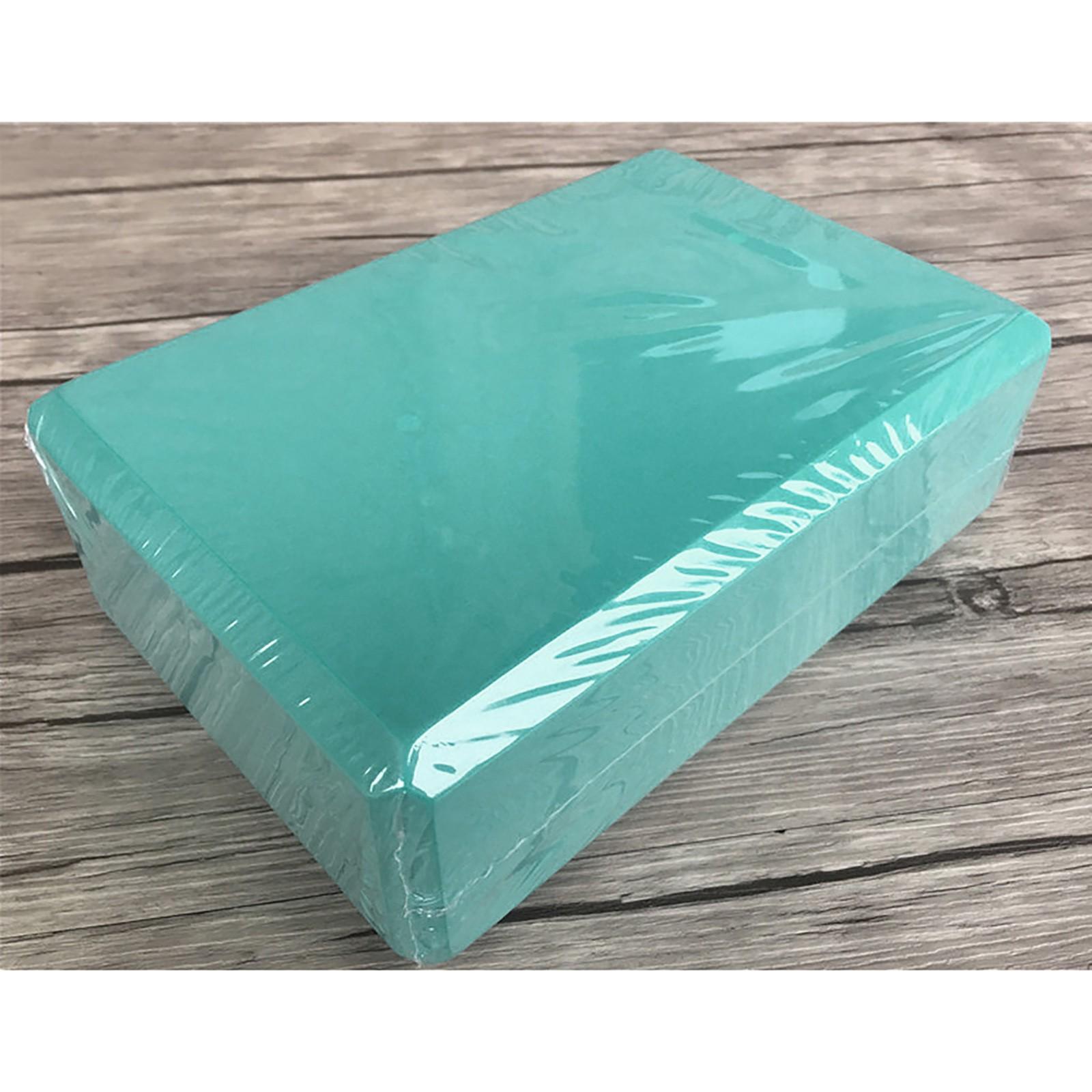 

EVA Йога Пробковый блок Пилатес Пена Кирпич Домашний стрейч Тренажерный зал Фитнес Инструмент для упражнений озеро синий