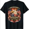 T-shirt Patriottica Aquila Anniversario 250° dell'Indipendenza USA 1776 2026
