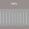 10PCS Transparent Door Impact Mats, Silicone Seal, Household Transparent Impact Seal Tape, Transparent Mute Strip