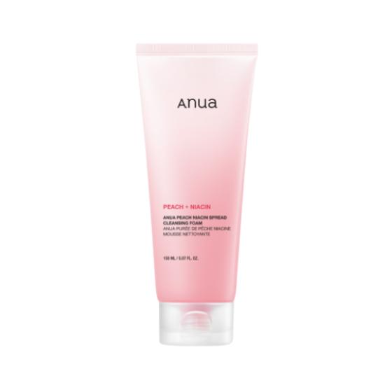 Anua Peach Niacin Spread Cleansing Foam Brightening & Hydrating 150ml
