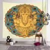 Colorful Ganesh Tapestry Background Cloth Hanging Cloth Bedroom Bedside Decorative Wall Cloth Rental Dormitory Tapestry