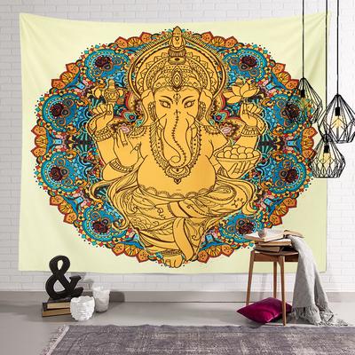 Colorful Ganesh Tapestry Background Cloth Hanging Cloth Bedroom Bedside Decorative Wall Cloth Rental Dormitory Tapestry