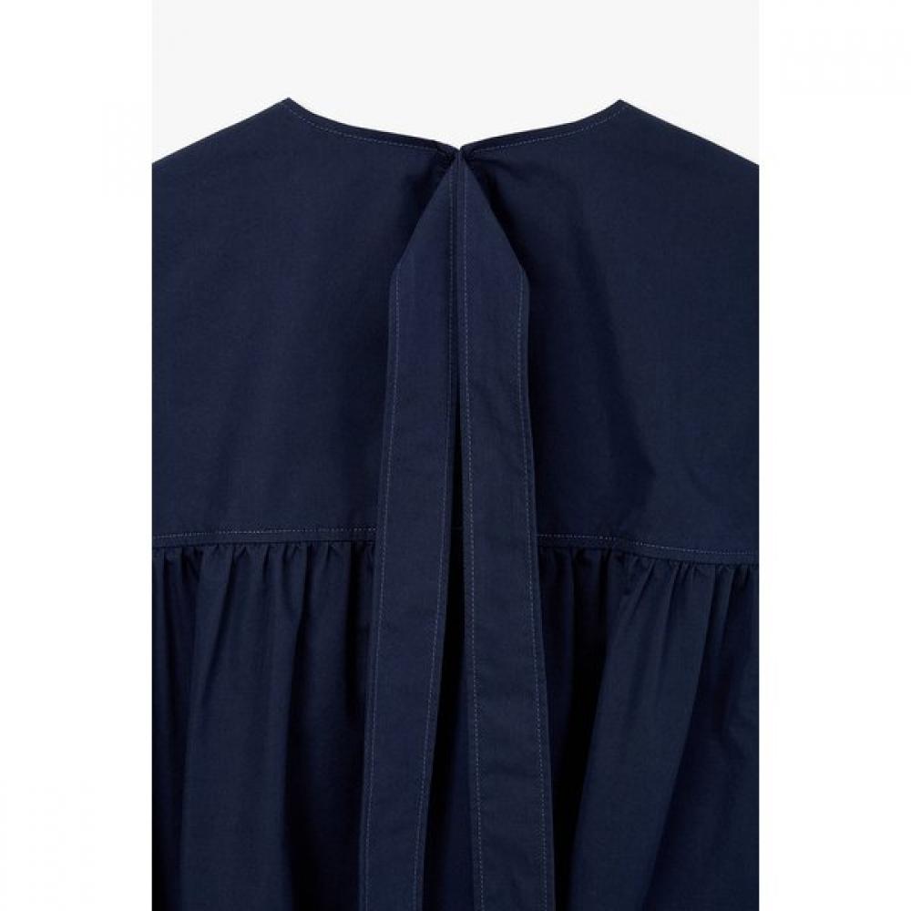 Studio Tomboy Shirring Dress Back Neck Tie Ribbon 9105341115 