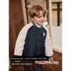 [Same Style As In the Mall] David Bella Boys' Baseball Jacket Winter Clothing Children's Warm Cotton Jacket Boys' Coat
