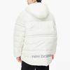 New Balance Down Jackets Women's White Hooded Moderate Other AWJ13341-SST