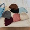 Autumn/Winter Warm Knit Wool Hat: Stylish Korean-Style Beanie for Women