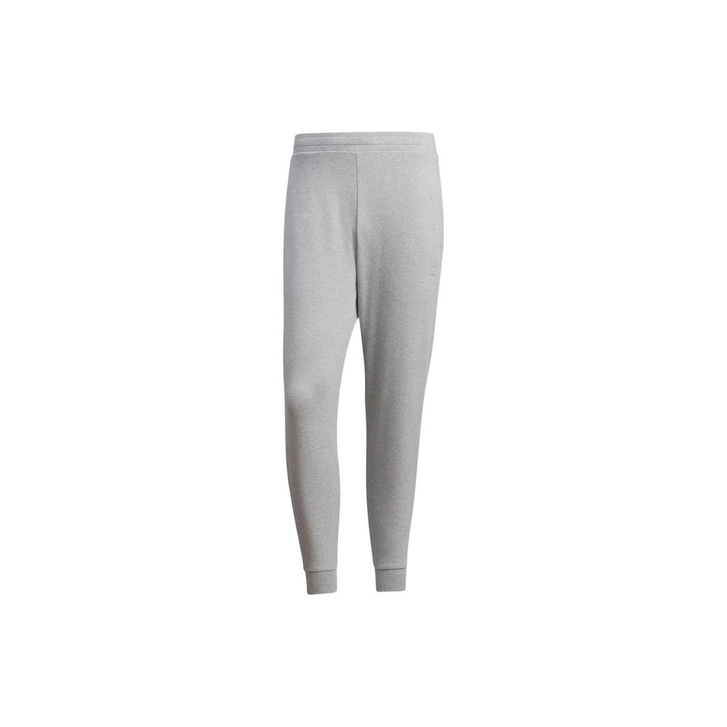 Adidas Neo Elastic Waist Sports Pants Men Bottoms Mélange-Grey IK6020