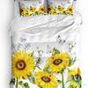 Forest Fairy Flower Butterfly Girl Duvet Cover With Pillow Case Custom 3pcs Bedding Set Quilt Cover Double Bed Home Textile
