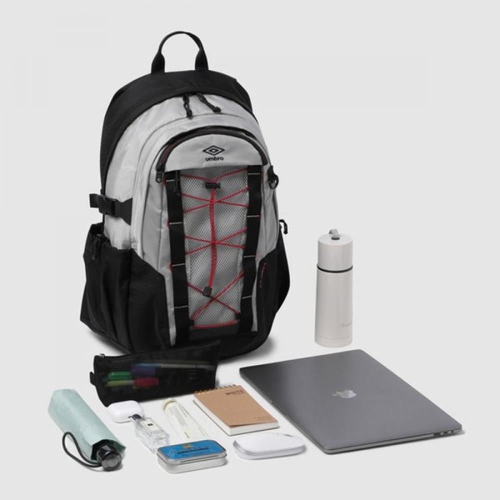 Umbro Rush Backpack  31l  Laptop Pouch Included  Ur123cbp10 Slv