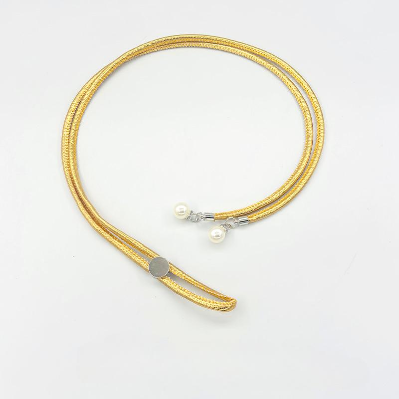 Flower Curtain Binding Tape Adjustable Rope Gauze Curtain Folding Storage Tying and Hanging Rope