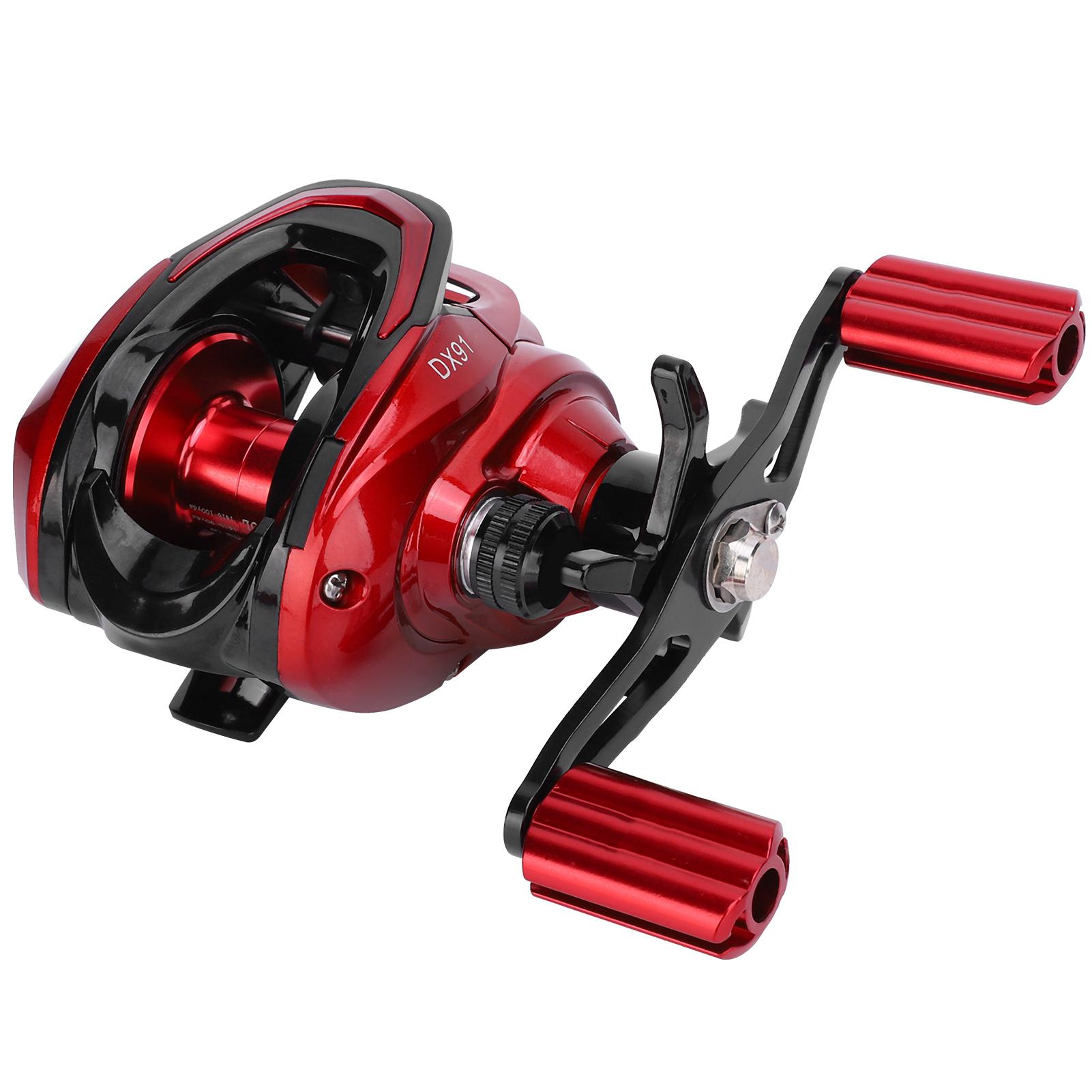 

Катушка для заброса приманки, 6 передач, центробежная магнитная, двойной тормоз, спиннинговая катушка, 18+1 подшипник(Правильно