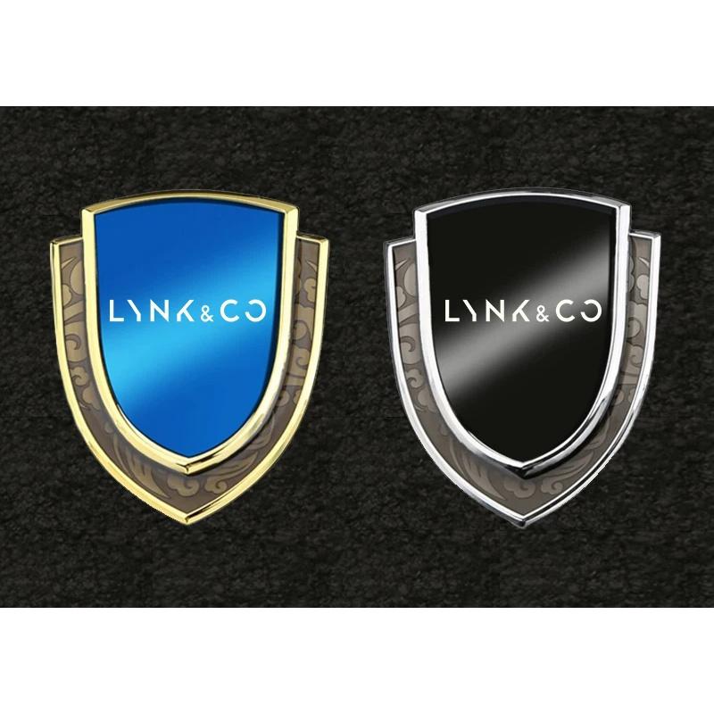 Autostickers 3D metalen accessoires auto-accessoire voor LYNK&CO 01 02 03 05 06
