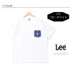 Lee Short Sleeve Denim Pocket Size S Men's T-Shirt, White,