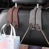 2 In 1 Car Hook For Car Rear Seat Back Hooks Headrest Hanger Clip Universal Double Hooks Holder Storage Car Interior Accessories