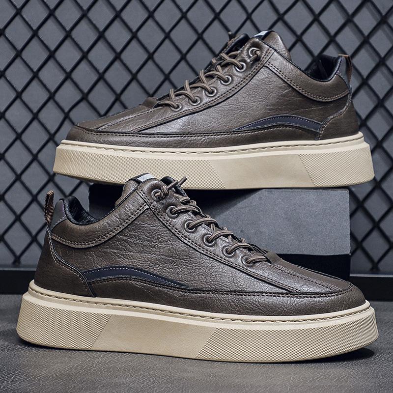 New Luxury Men's Shoes Thick soled Height increasing Soft soled Running Shoes for Youth Outdoor Leisure Sports Shoes sneakers