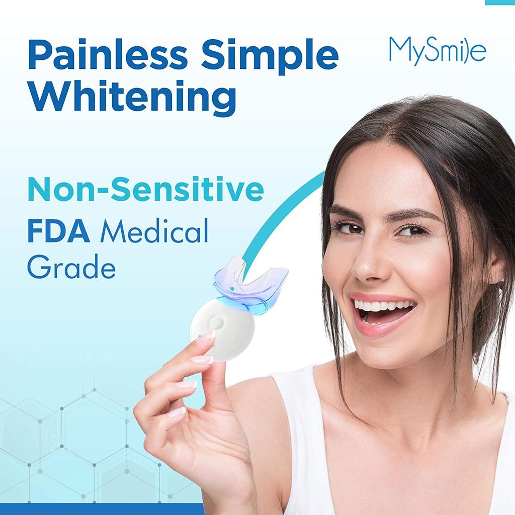 Buy [Ice] New Teeth Whitening with LED Light Tooth Health Whitener Kit ...