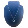 SWAROVSKI Circle Pendant Rhinestone Necklace Not specified Silver Women Used