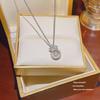 Korean Pearl Titanium Steel Versatile Choker - Luxury Women's Necklace