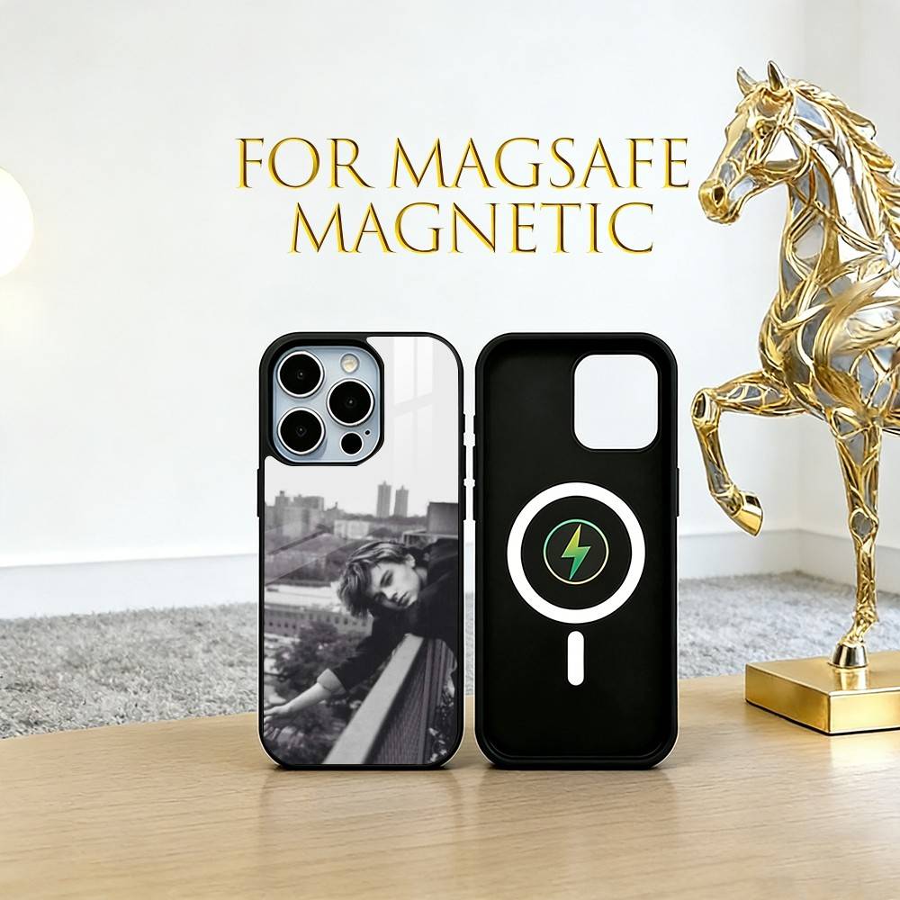 Leonardo DiCaprio Phone Case For iPhone17,16,15,14,13,12,11 Plus,Pro Magnetic with Magsafe Wireless Charging