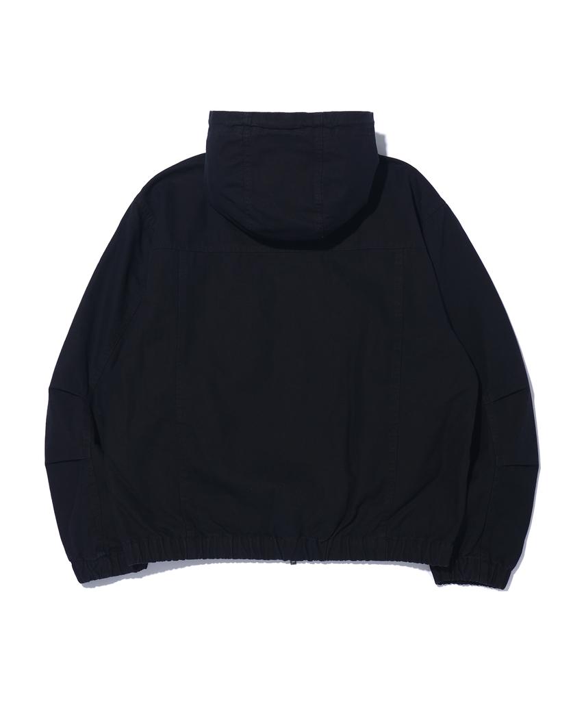 Pendulum Oxford Cation Two-Way Zip-Up Hoodie Lq1Ju033_Black