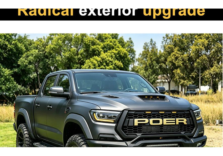 Modifikační díly mřížky chladiče v Raptor stylu pro Great Wall Pao