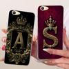 Transparent For Oppo CPH1701 Cover For Oppo A57 2016 Case Luxury Crown Fashion A-Z Letters 2D Flat Pattern Soft Phone Case