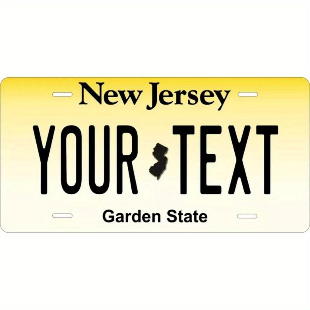 Customizable License Plate 12x6 Inch Vintage Metal Tin Sign Home Bar Man Cave Decoration