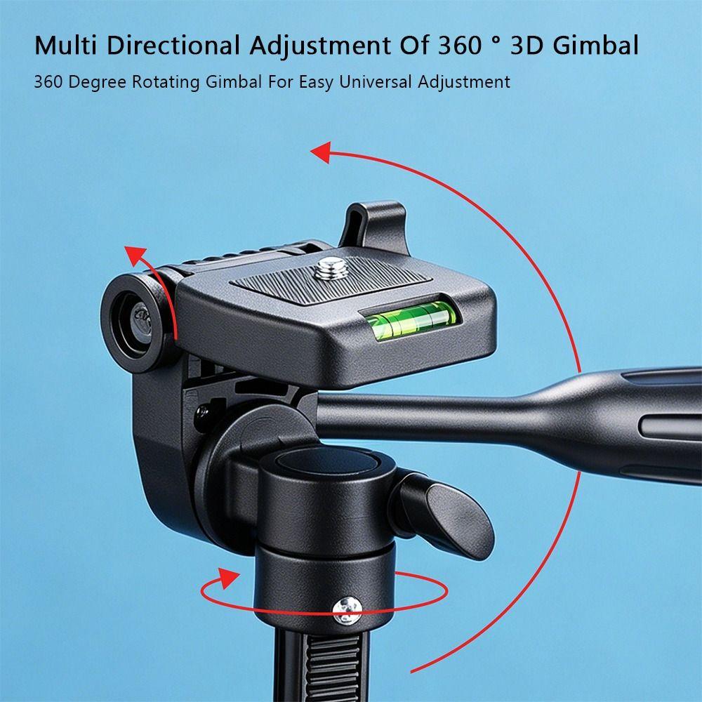 Telescopic Tripod Stand Aluminum Alloy Aluminum Alloy Stand Phone Holder  Phone Shooting