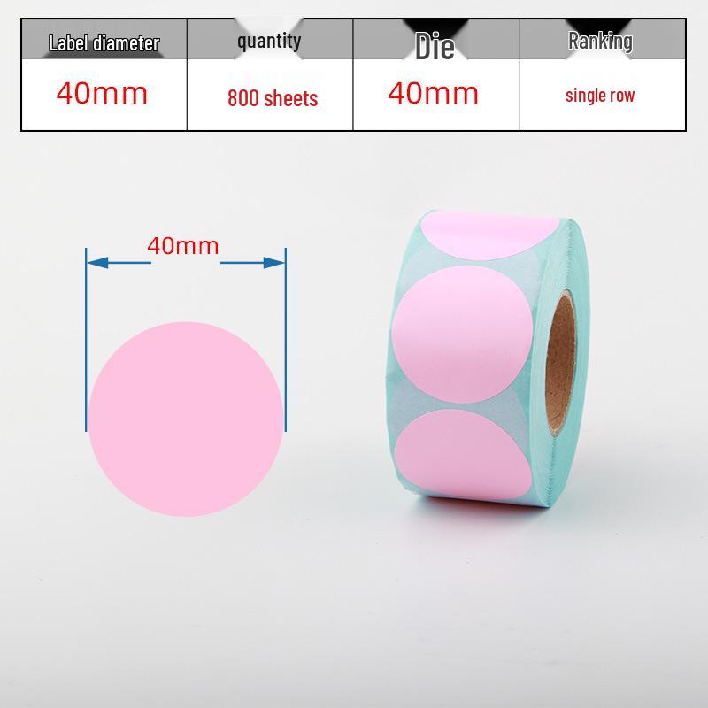 Waterproof Adhesive Thermal Barcode Stickers - Various Sizes