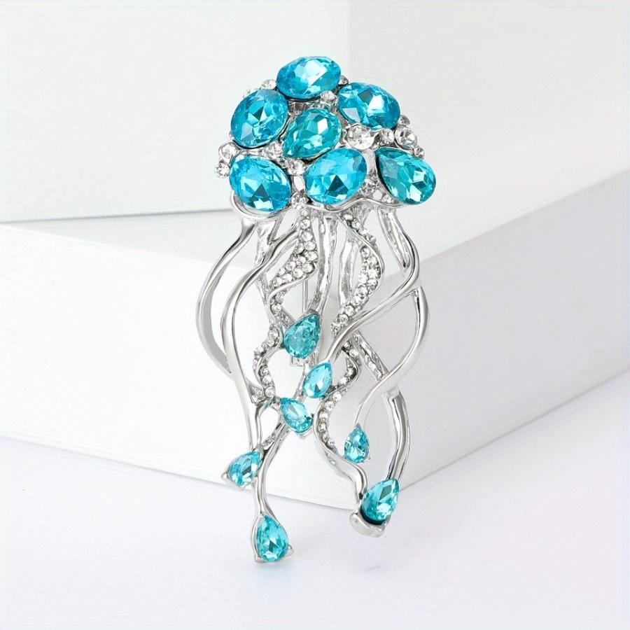 

Модная брошь-медуза «Лошадиный глаз», нишевая, с высоким чувством, морское животное, булавка, корсаж для одежды