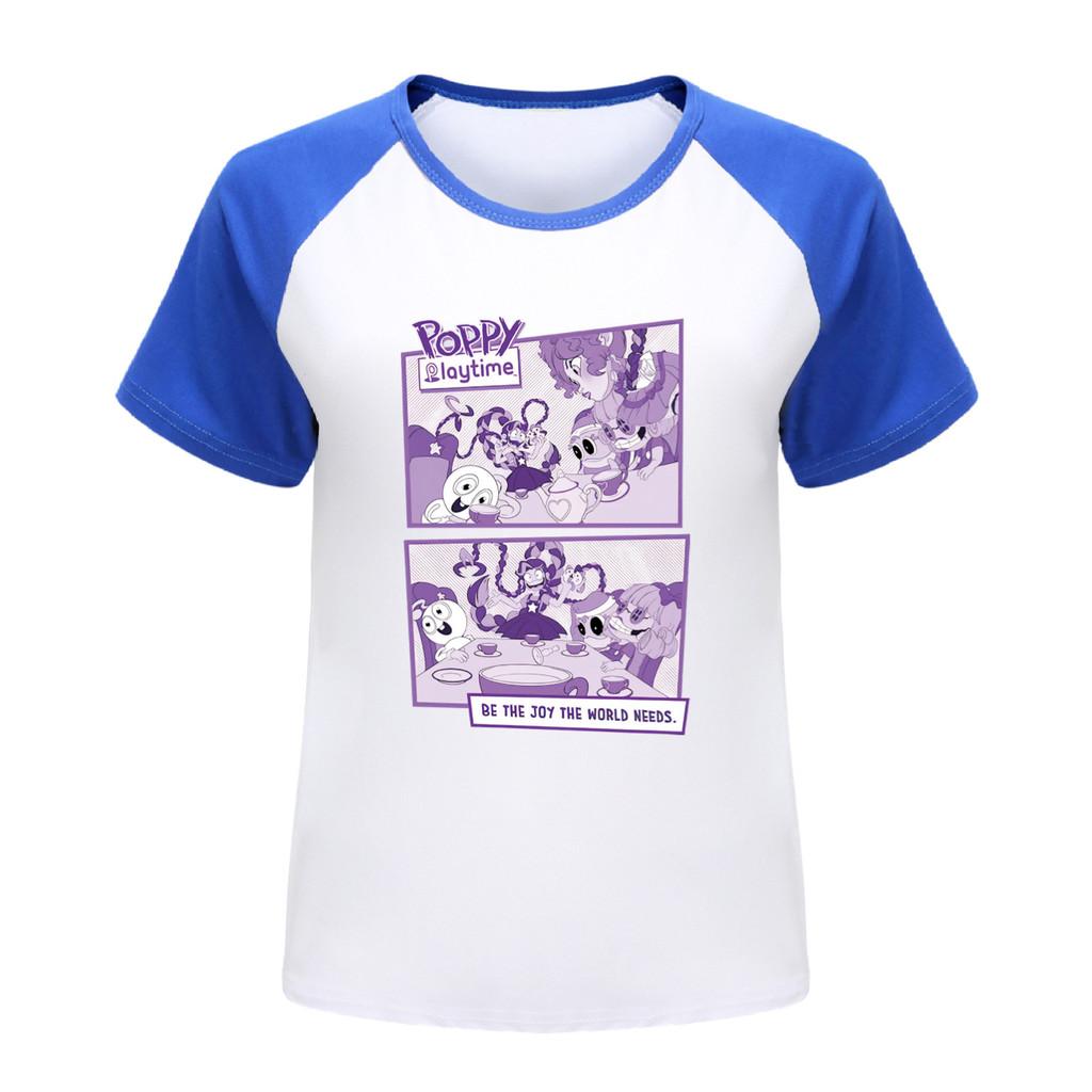 5632 Kids Girls Lily Lovebraids Raglan Sleeves Outdoor T-Shirt 100cm