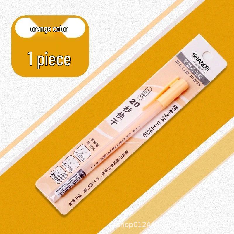 Quick-Dry Dot Glue Pen for DIY Crafts, Students & Stationery