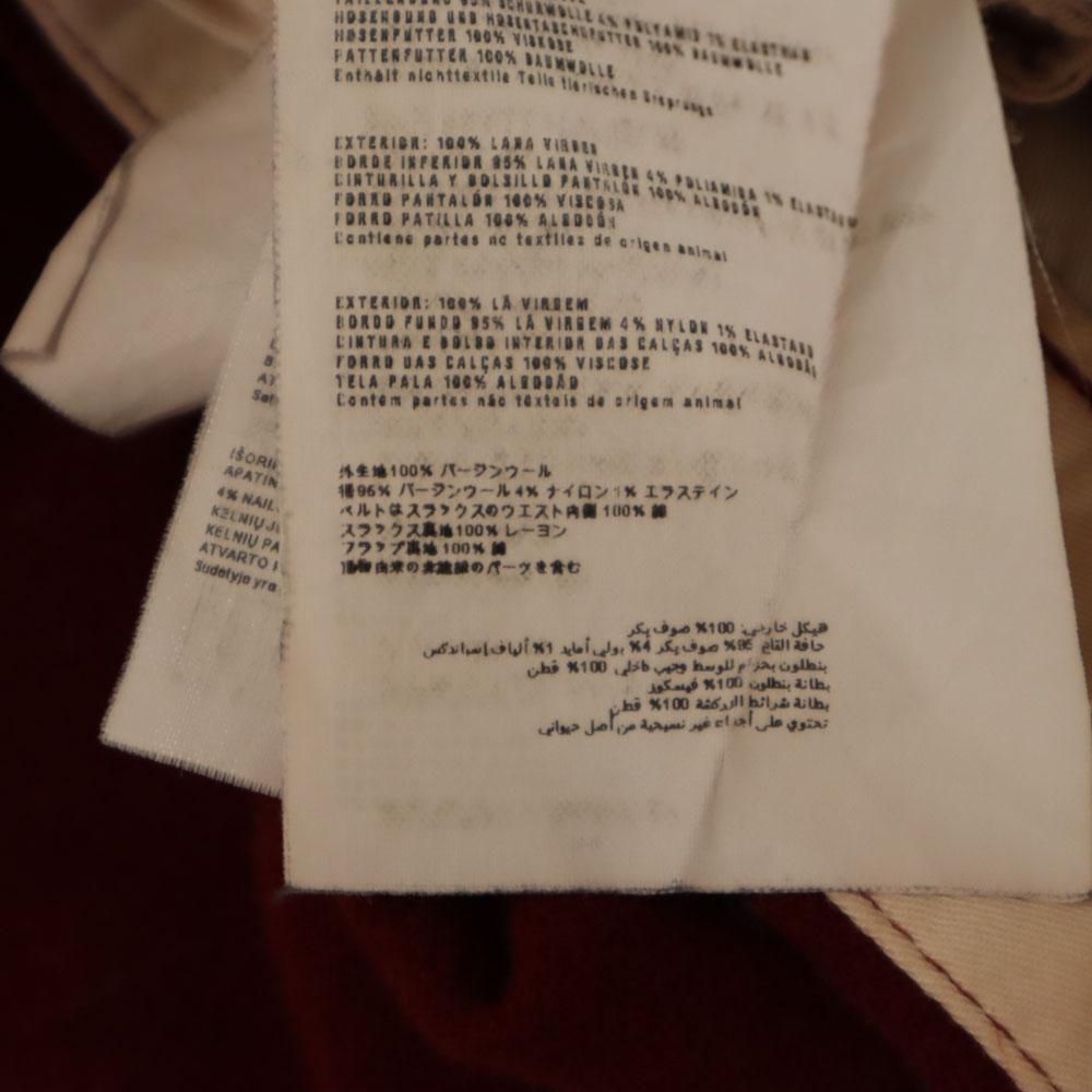 PRADA Made in Bulgaria Wool pants 46 Red series Men's Used