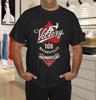 New Victory Motorcycle New Oem Unisexs Classic Ace Script Tee Shirt