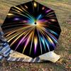 1pc Lightburst Glow Automatic Open/Close Umbrella with Windproof, 8-Rib Sturdy Canopy, Durable Ribs, Fashionable Design1203A