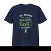 Lyme Disease T Shirt Women Invisible Chronic Illness Ribbon Awareness Spoonie Spoon Theory Green She Believed Could But