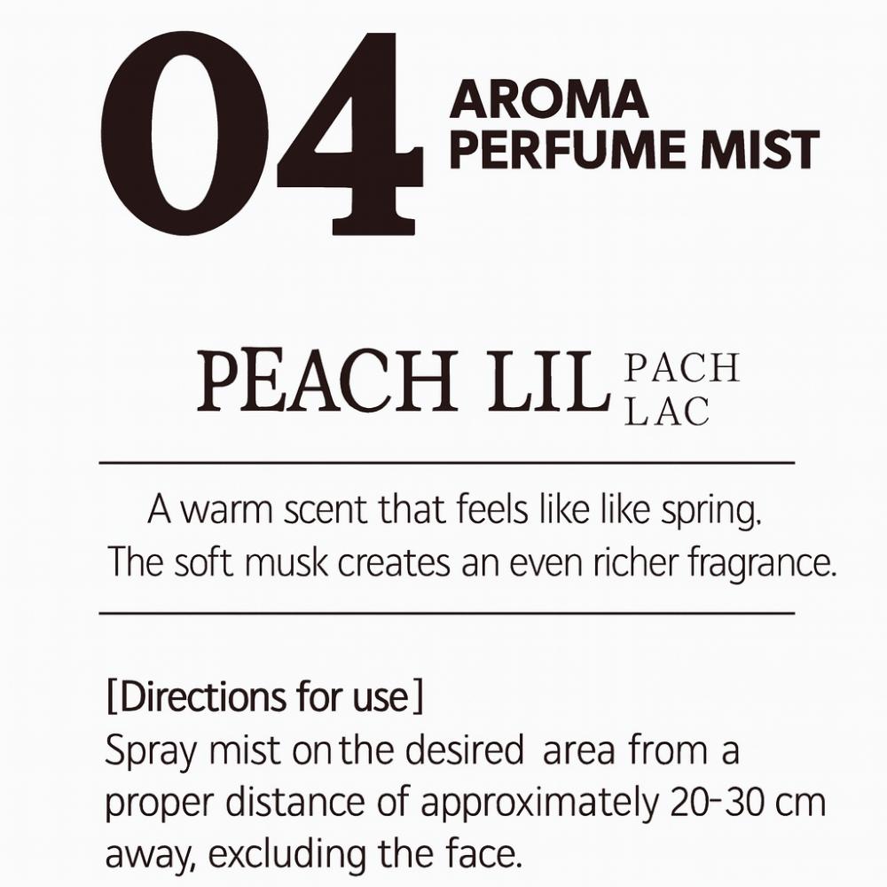 15ml Pocket Perfume Mist – "Peach Lilac" Scent (Warm, Pure & Springtime Fresh)
