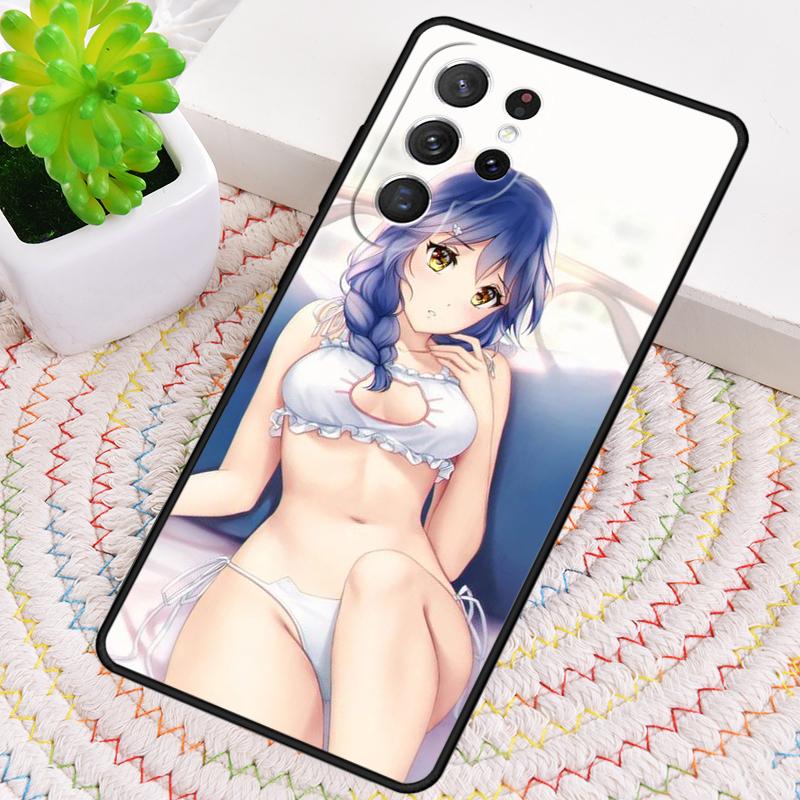 Summer Bikini Girls Protective Phone Case for Samsung Galaxy note 10 pro S26 Ultra S23 S24 FE S25 S21 S22 PLUS shockproof Cover